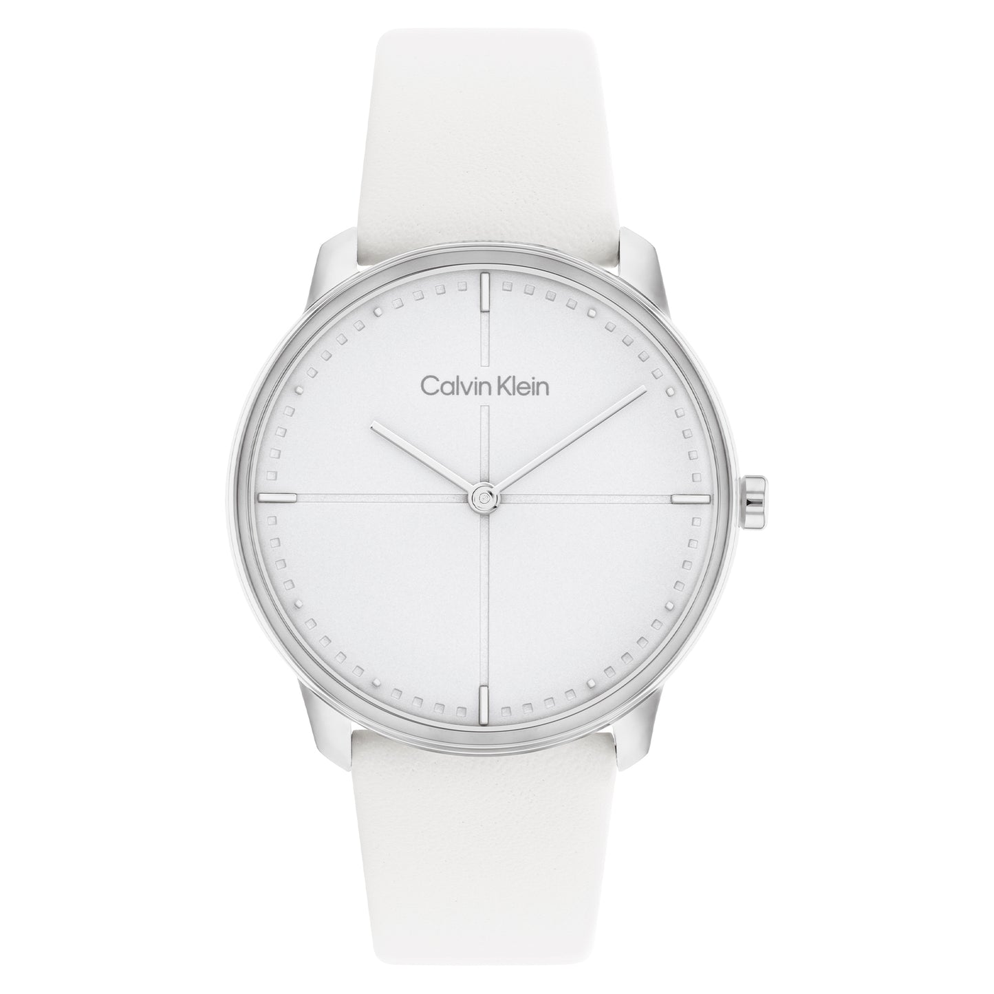 Calvin Klein Expressive White Leather Strap Analog Watch CK-25200161