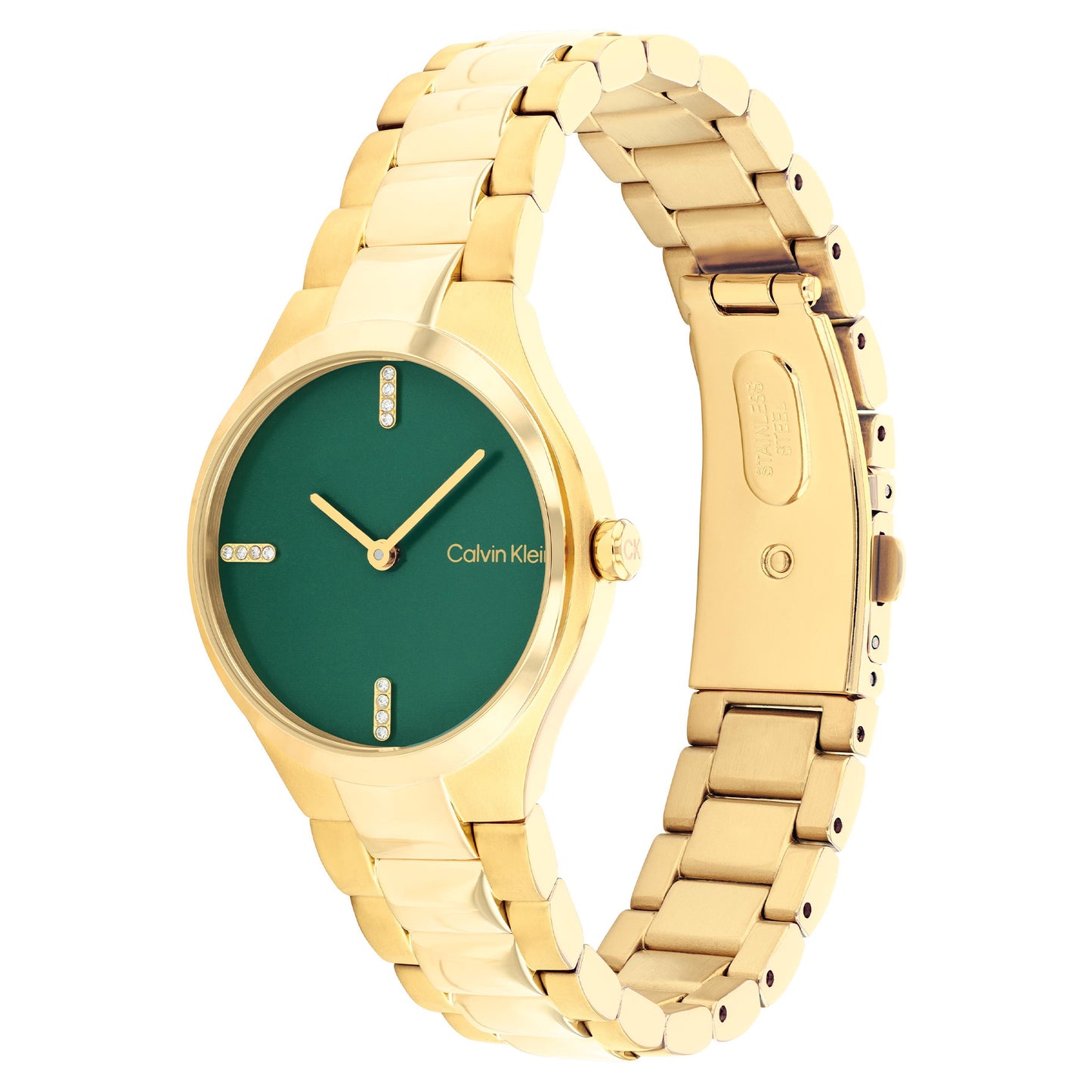 Calvin Klein Admire Gold Stainless Steel Bracelet Analog Watch CK-25200333