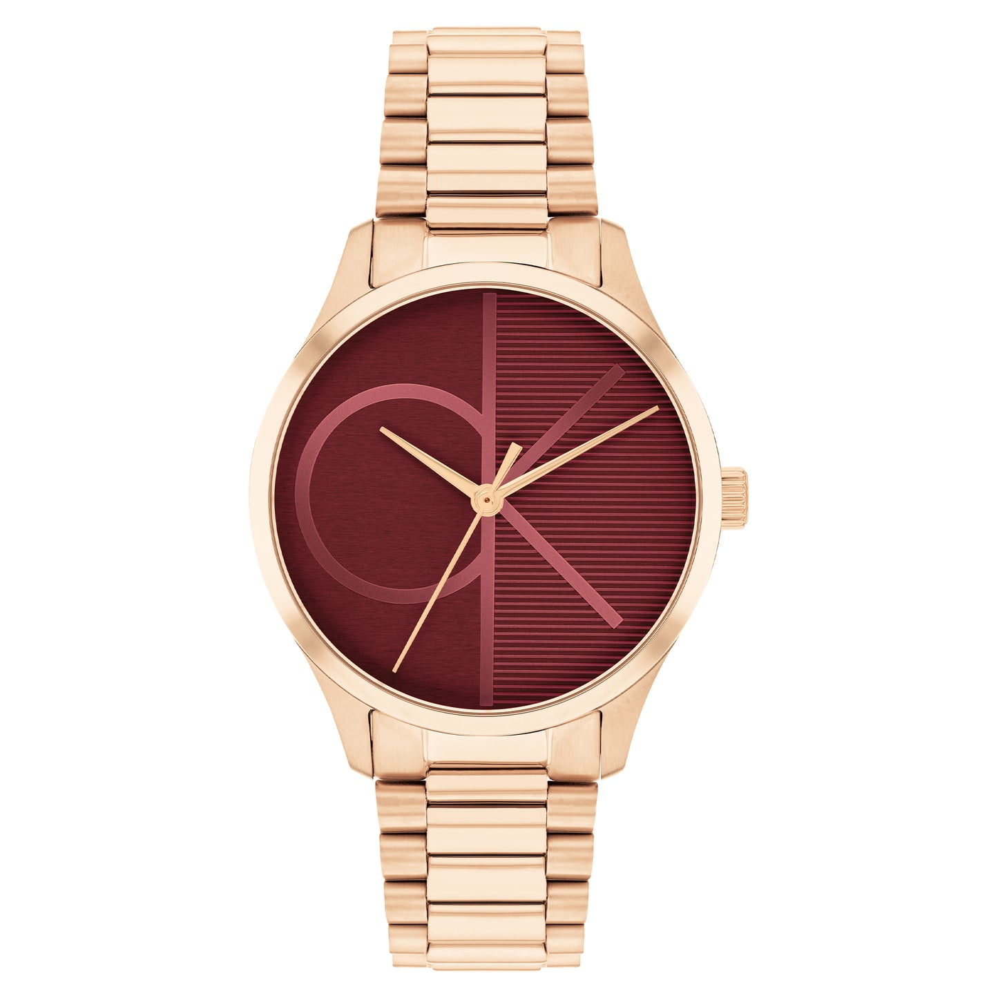 Calvin Klein CK Iconic Rose Gold Stainless Steel Bracelet Analog Watch CK-25200347