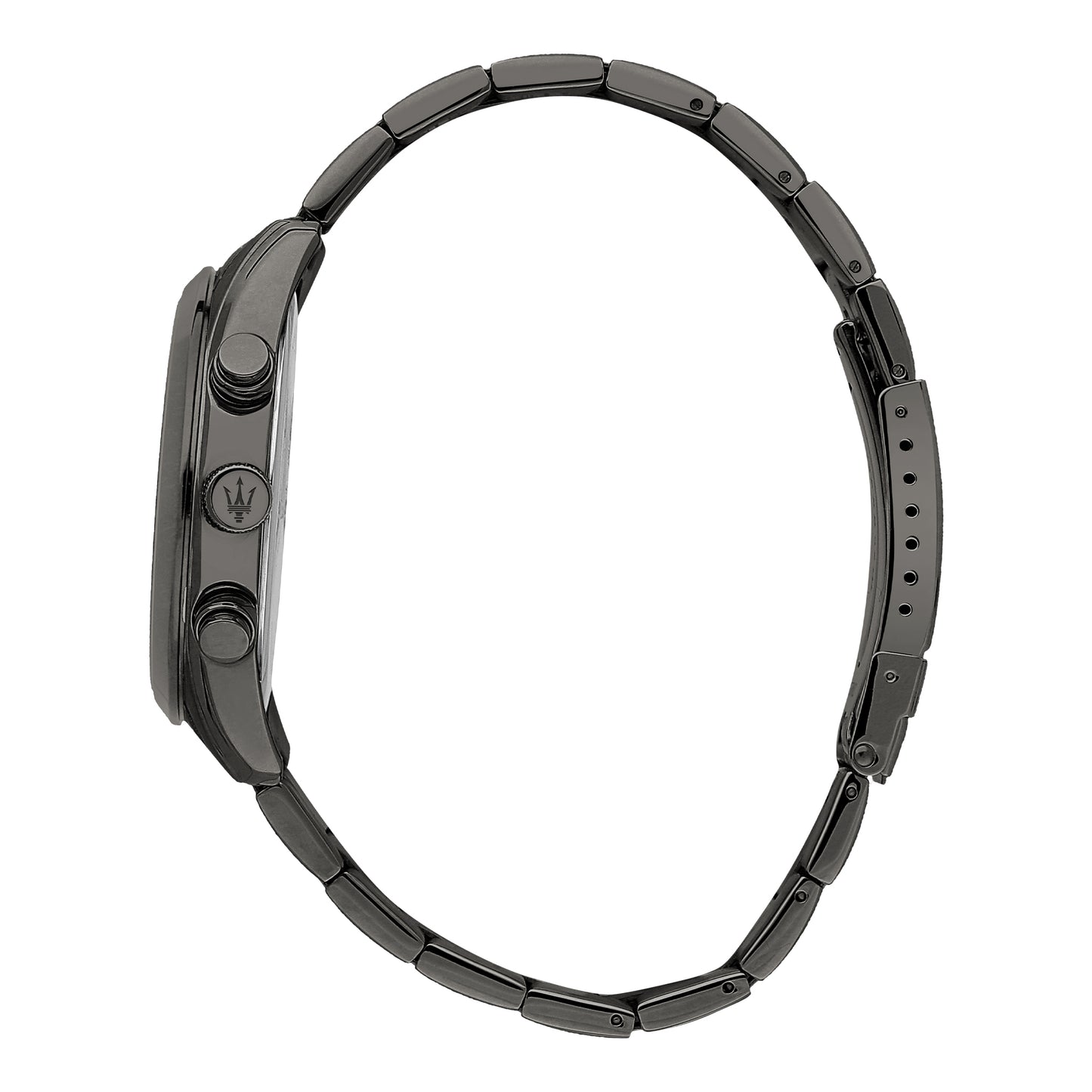 Maserati Attrazione Gunmetal Stainless Steel Bracelet Multifunction Watch ME-R8853151001