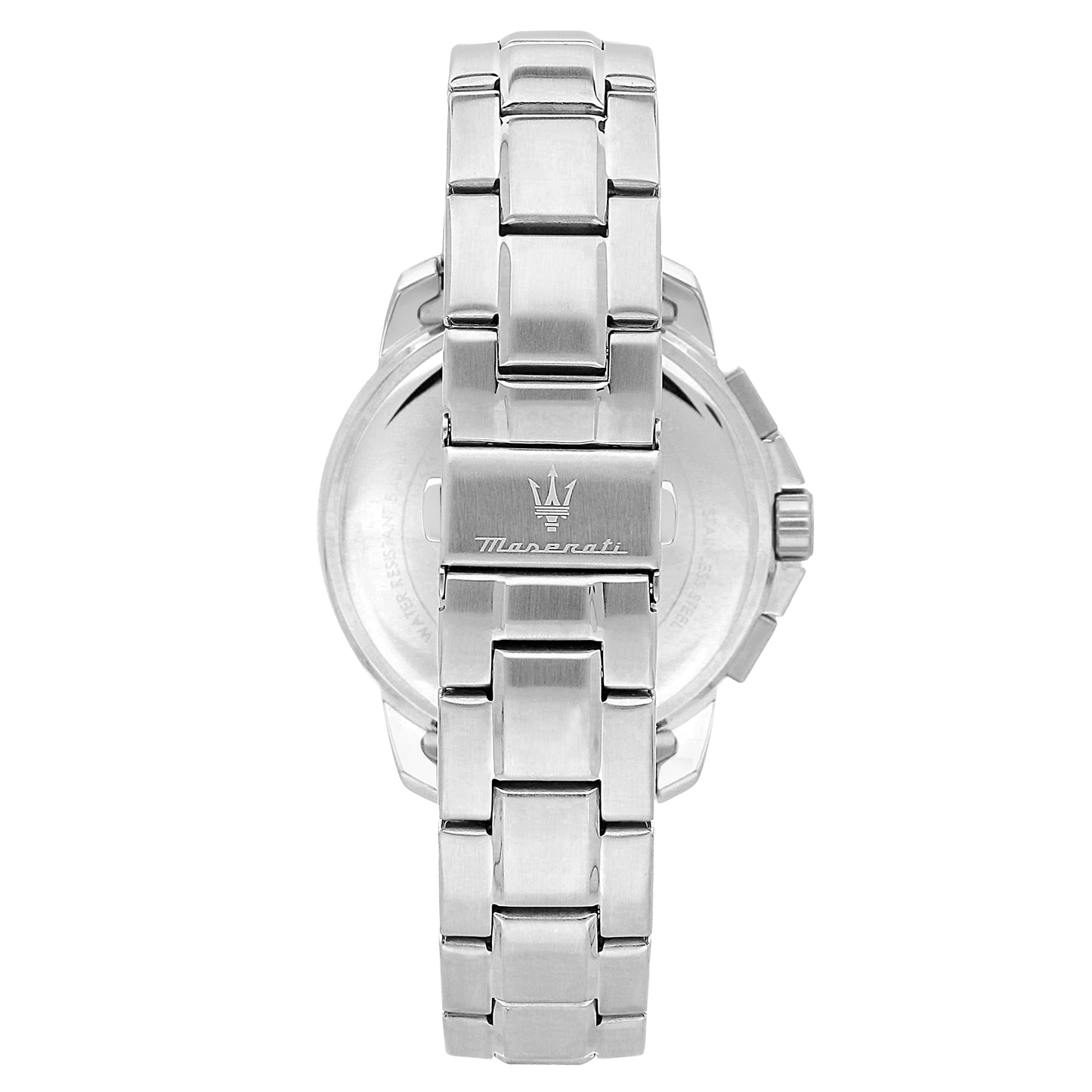 Maserati Successo Silver Stainless Steel Bracelet Chronograph Watch ME-R8873621037