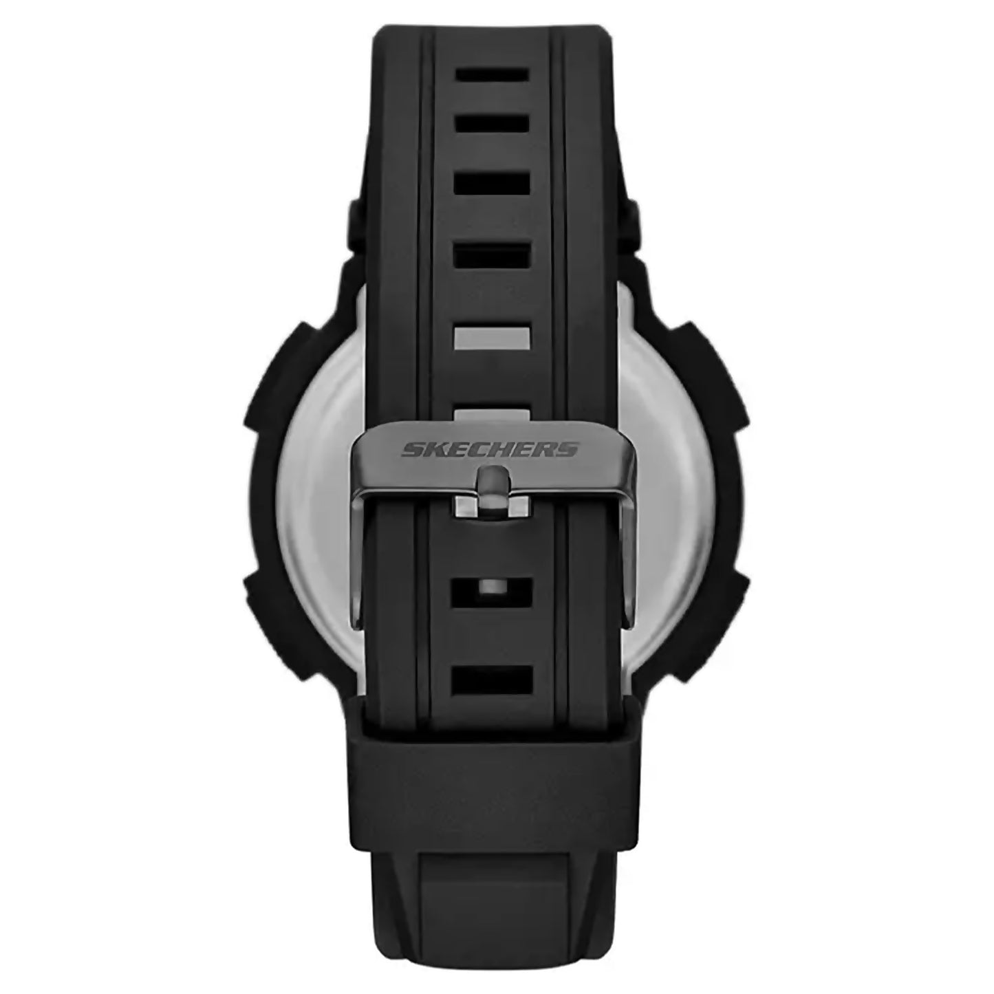 Skechers Larson Black Polyurethane Bracelet Digital Watch SKC-SR1146