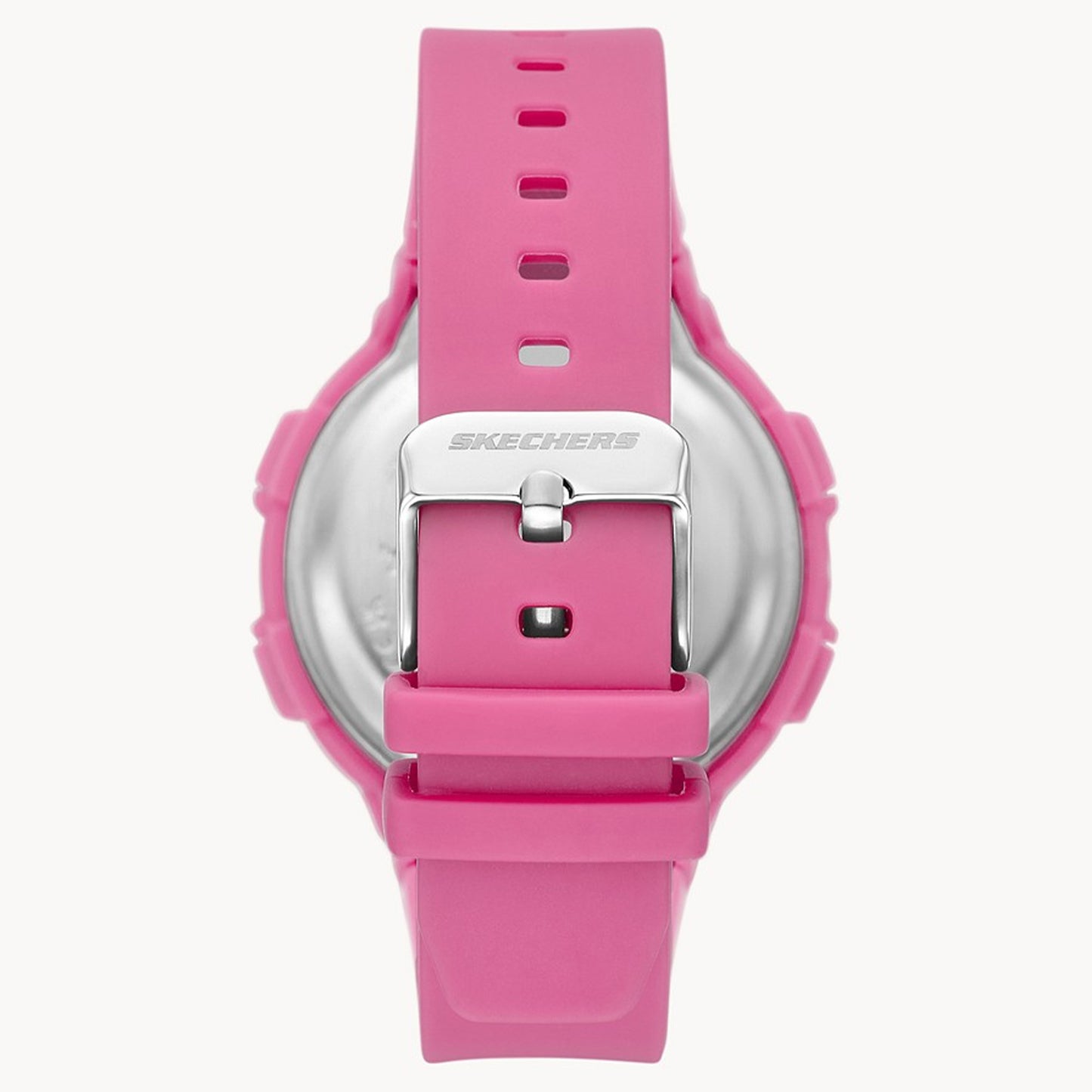 Skechers Crenshaw Pink Polyurethane Bracelet Digital Watch SKC-SR2131