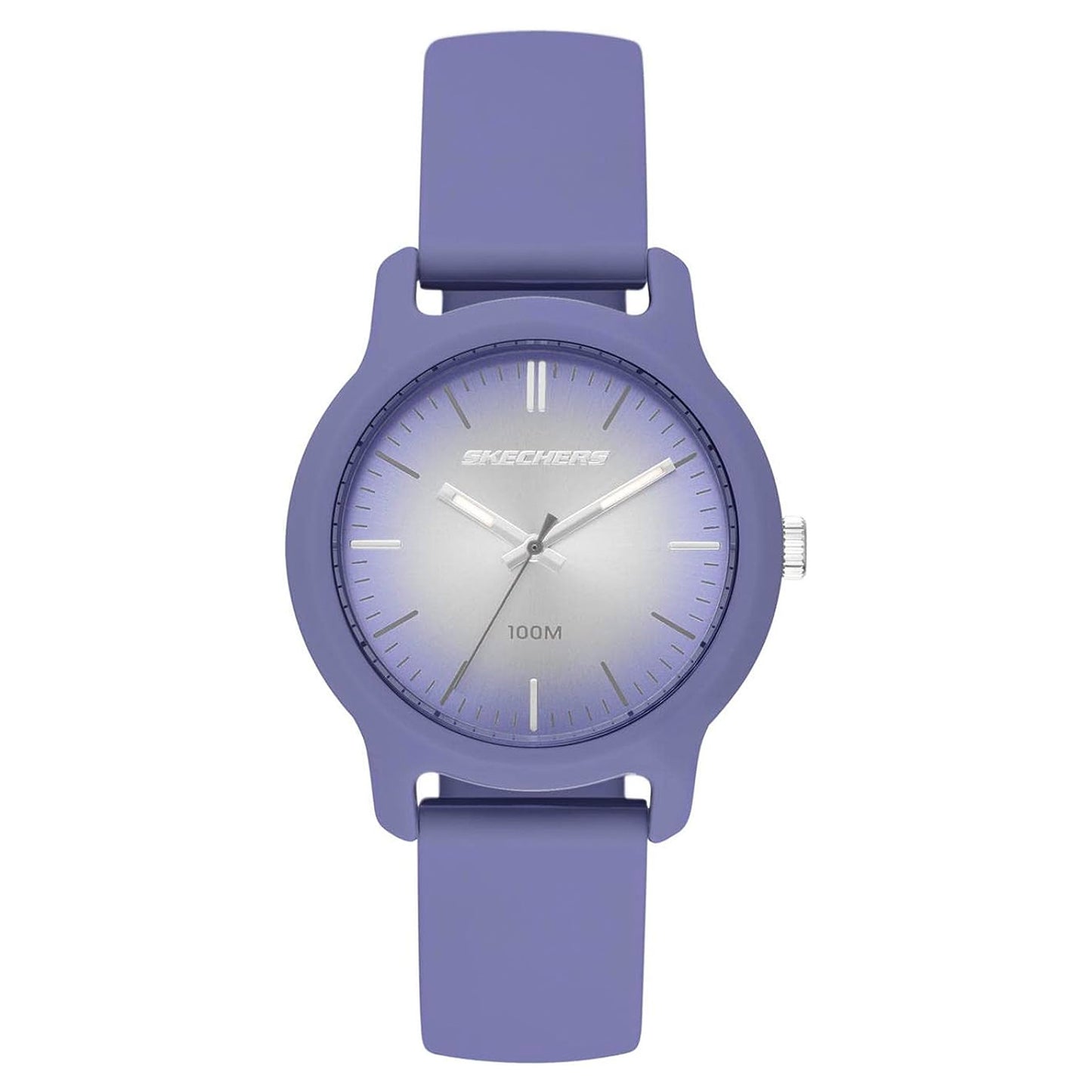 Skechers Ostrom Purple Silicone Strap Analog Watch SKC-SR6267