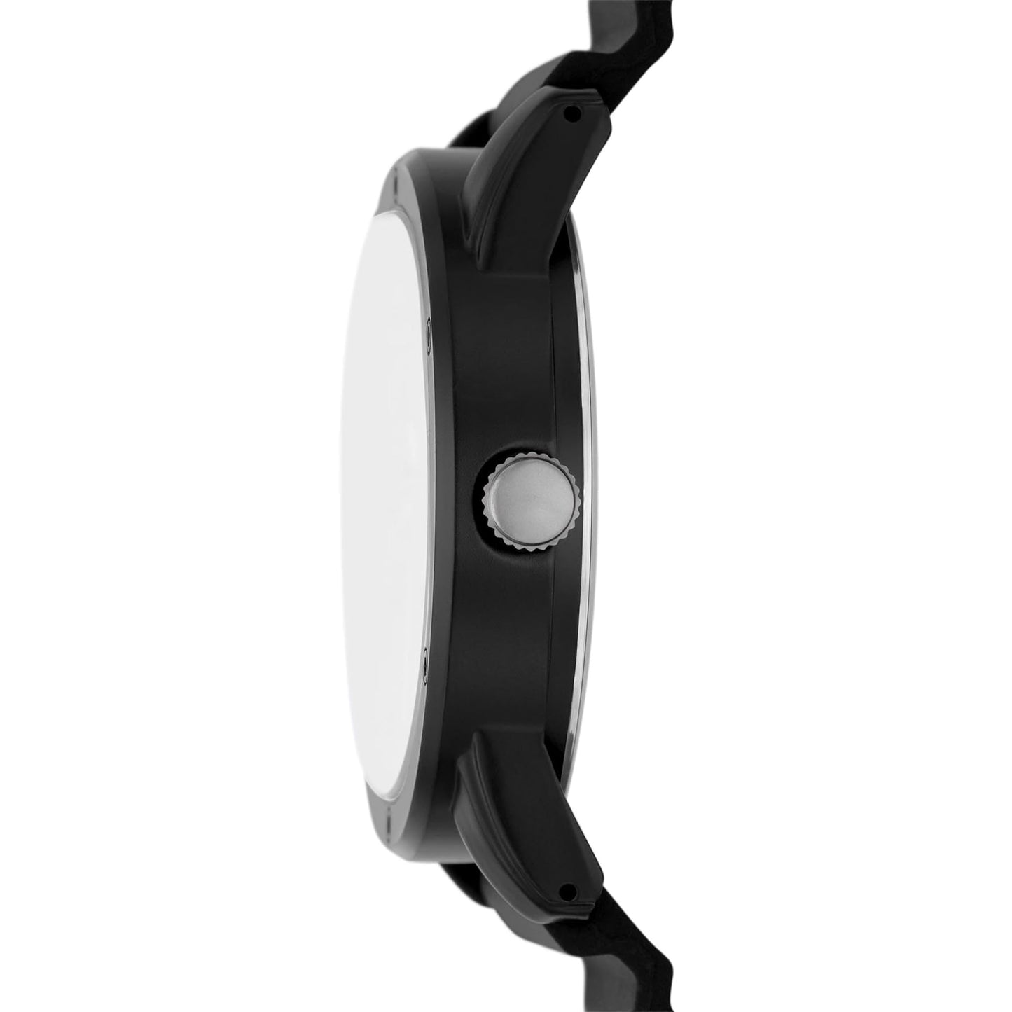 Black and Blue Laser Stackable Watch and Bracelet Set