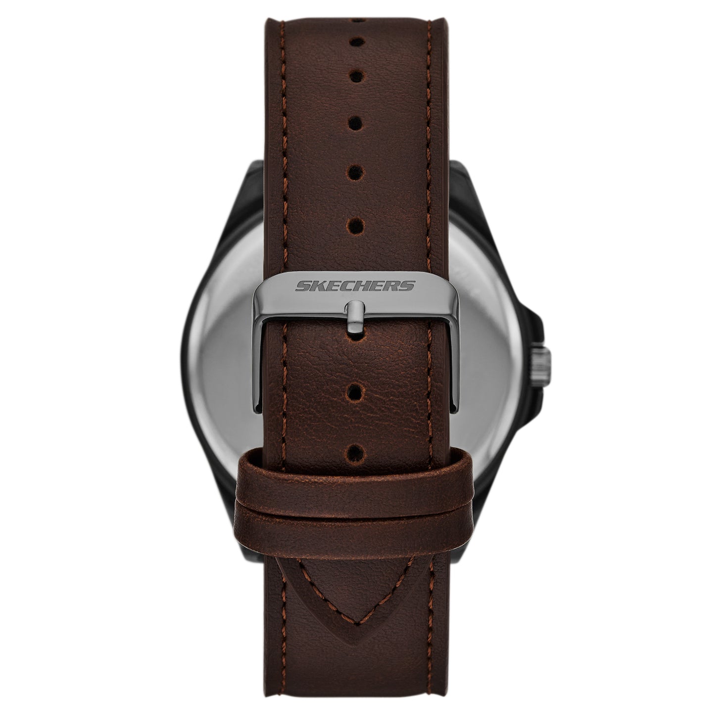 Brown Stackable Watch and Bracelet Set, SKC-SR9119