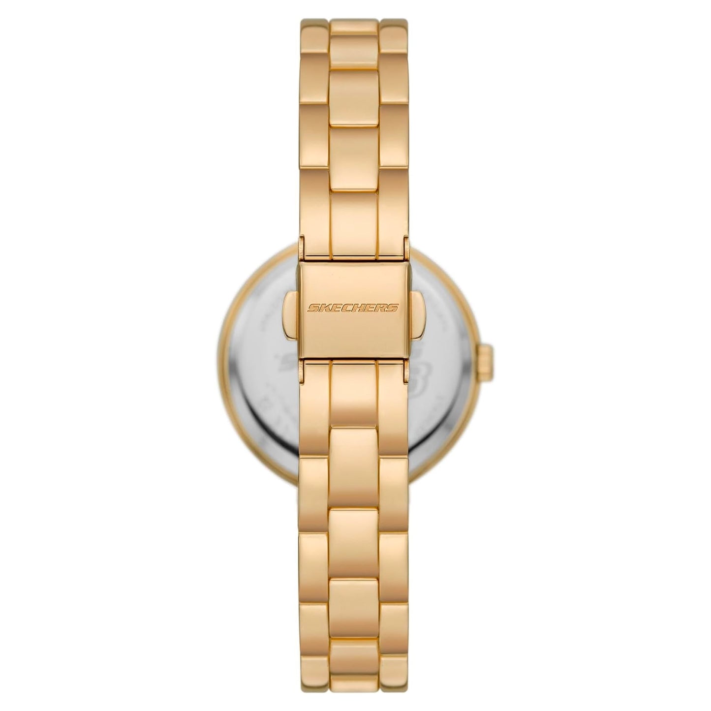 Gold and Glitz Stackable Watch and Bracelet Set SKC-SR9084