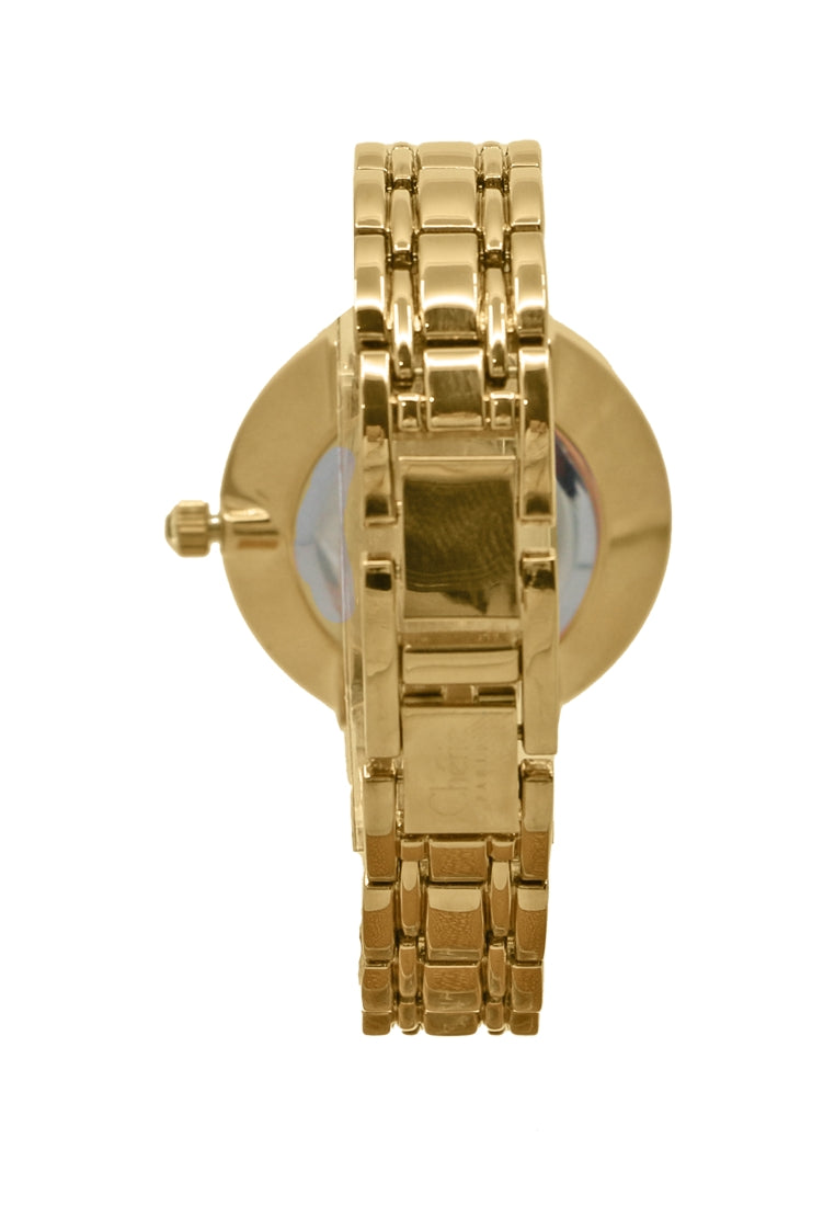 Cherie Paris Gold Analog Women's Watch CHR-2205-IPG
