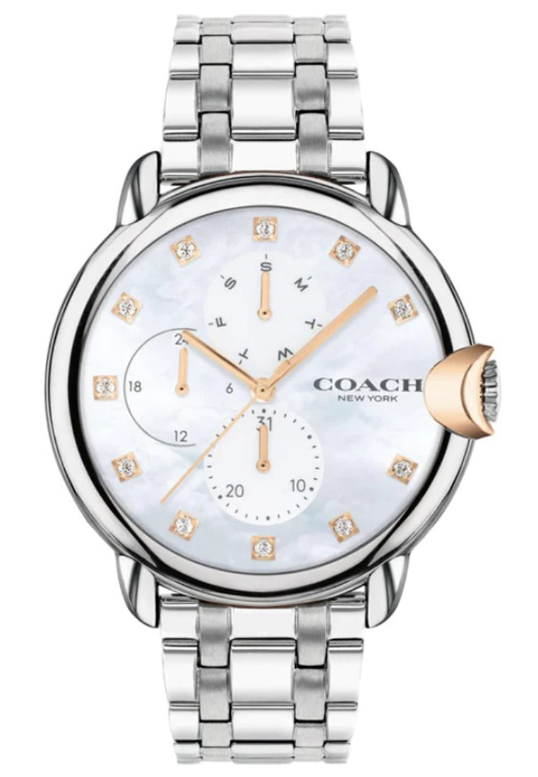 Arden White Mother of Pearl Women's Watch CO-14503680
