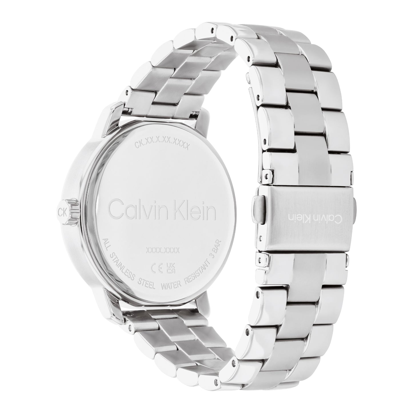 Calvin Klein Shimmer Silver Stainless Steel Bracelet Analog Watch CK-25200176
