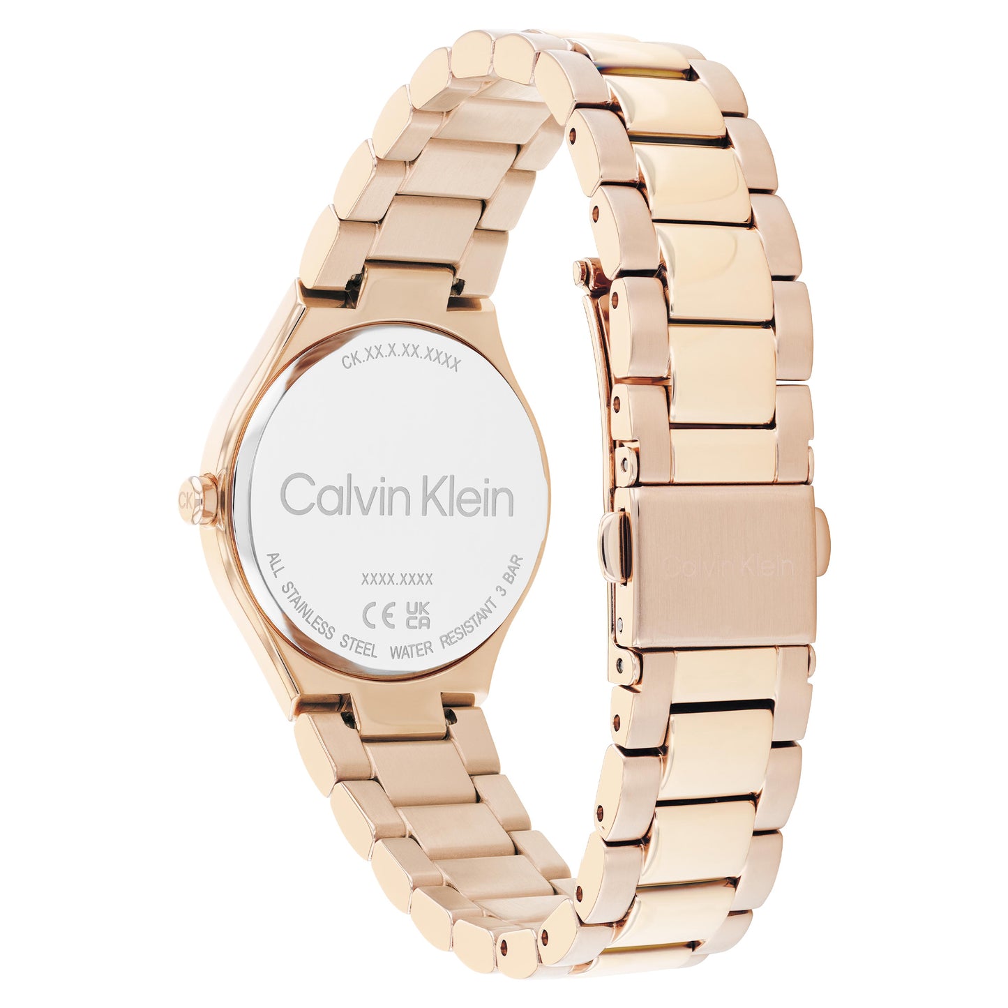 Calvin Klein Admire Rose Gold Stainless Steel Bracelet Analog Watch CK-25200334