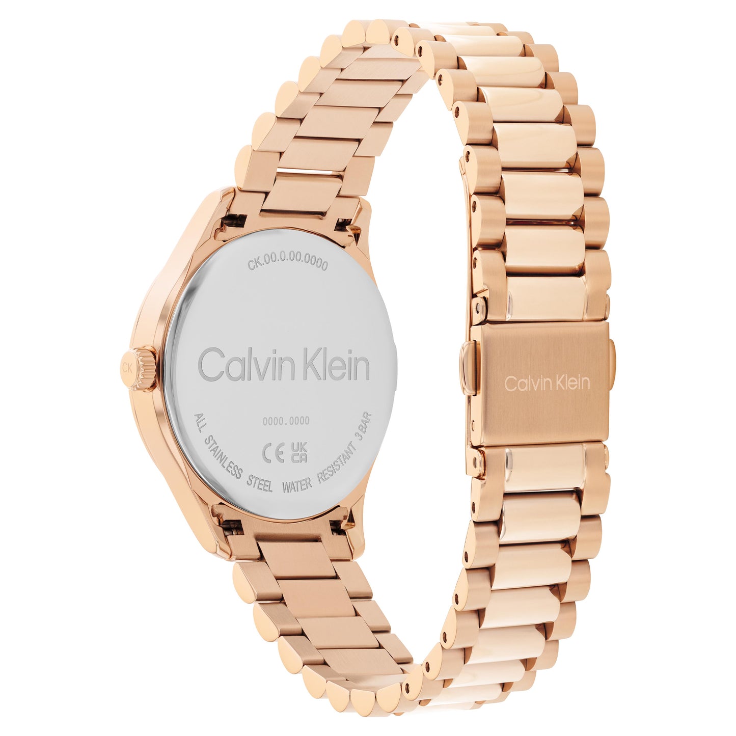 Calvin Klein CK Iconic Rose Gold Stainless Steel Bracelet Analog Watch CK-25200347