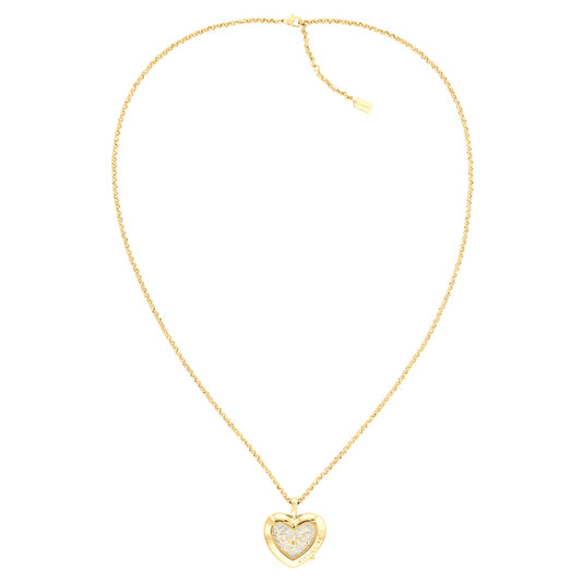 Heart & Tearose Watch Necklace, CO-14504513