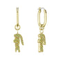 Crocodile Earrings, LAJ-2040364