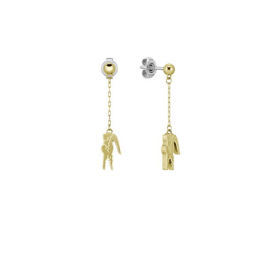 Crocodile Earrings, LAJ-2040472