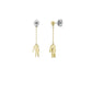Crocodile Earrings, LAJ-2040472
