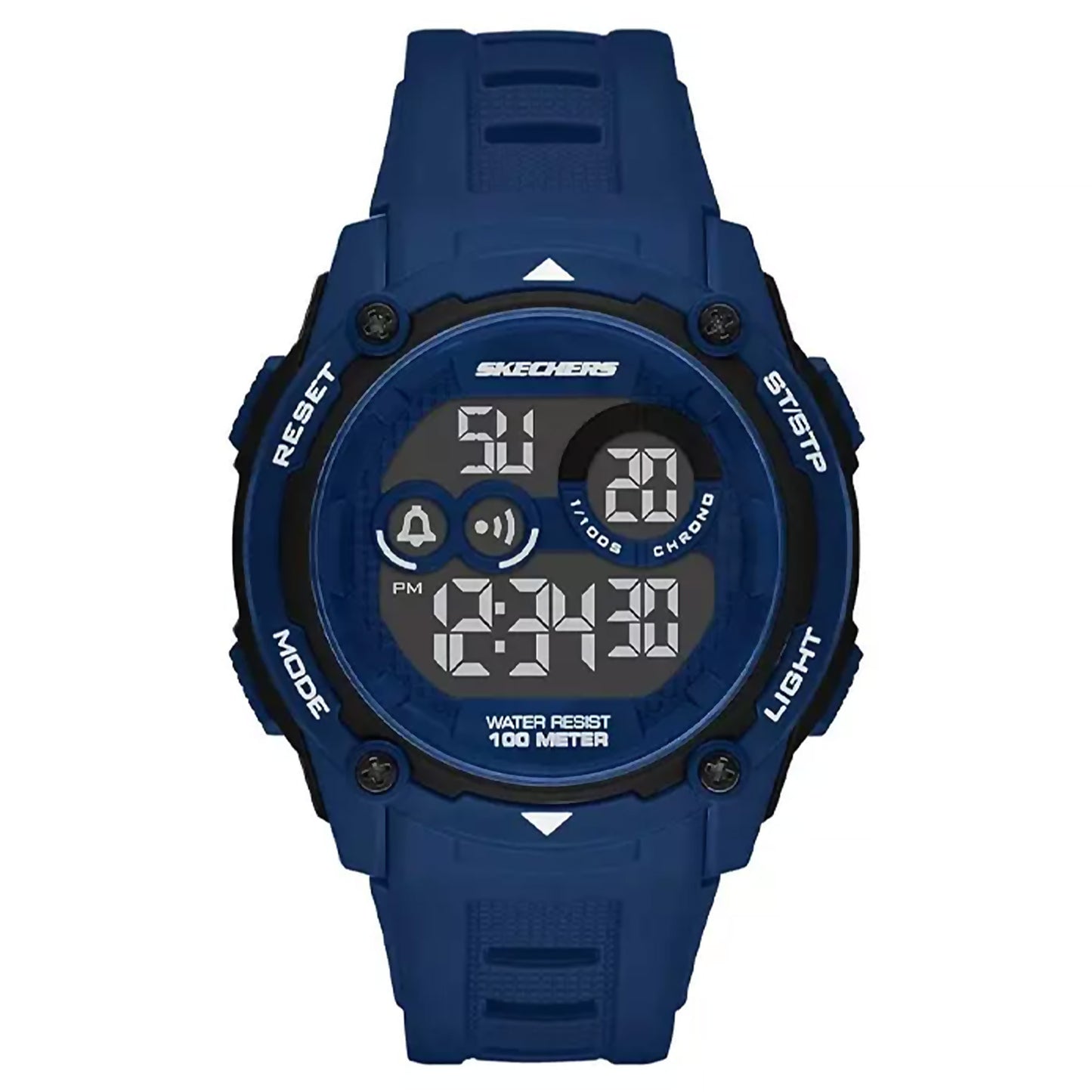 Skechers Atwater Blue Polyurethane Bracelet Digital Watch SKC-SR1152