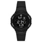 Skechers Crenshaw Black Polyurethane Bracelet Digital Watch SKC-SR2130