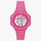 Skechers Crenshaw Pink Polyurethane Bracelet Digital Watch SKC-SR2131