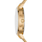 Skechers Gold Stainless Steel Mesh Bracelet Analog Watch SKC-SR9057
