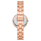 Rose Gold and Glitz Stackable Watch and Bracelet Set