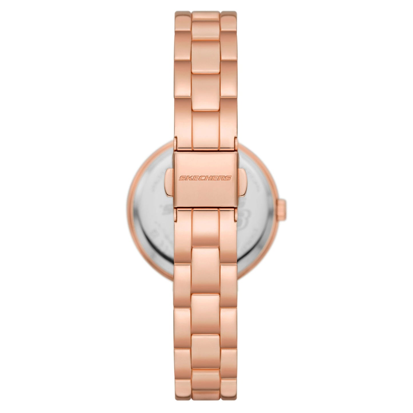 Rose Gold and Glitz Stackable Watch and Bracelet Set