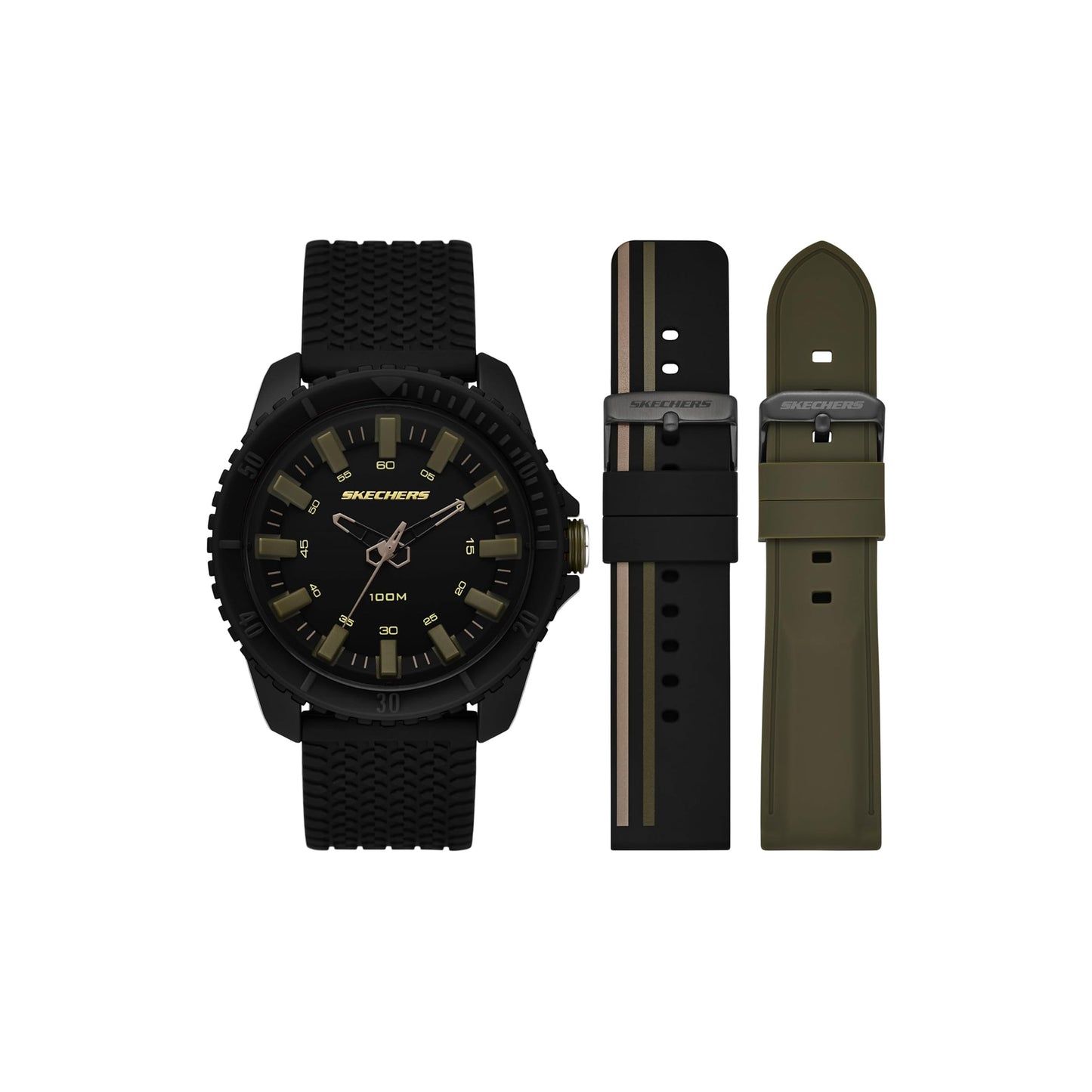 Black Interchangeable Strap Set, SKC-SR9103