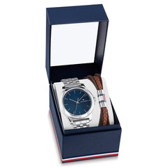 Men's Watch and Bracelet Gift Set, TH-2770173