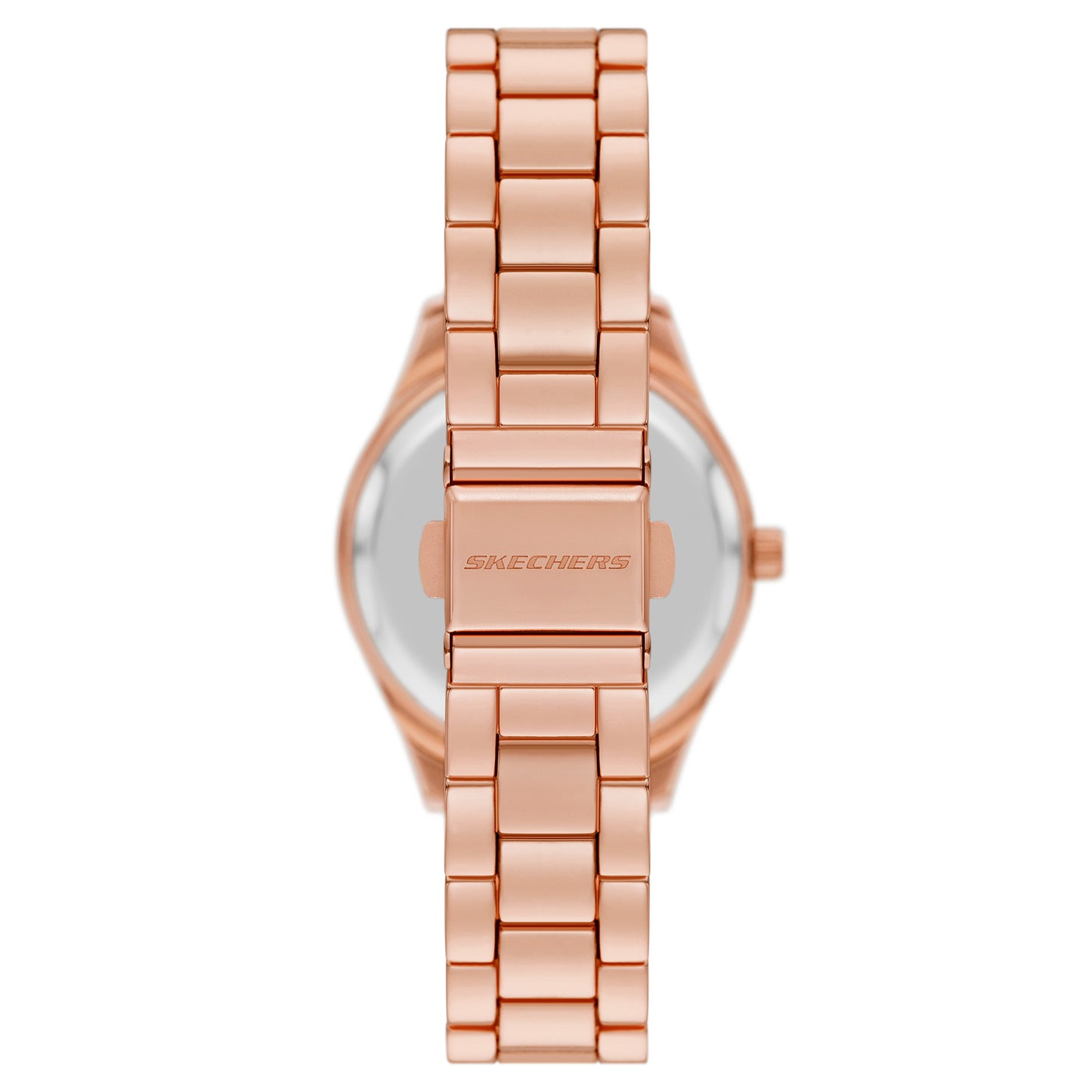 Rose Gold Stackable Watch and Bracelet Set, SKC-SR9107