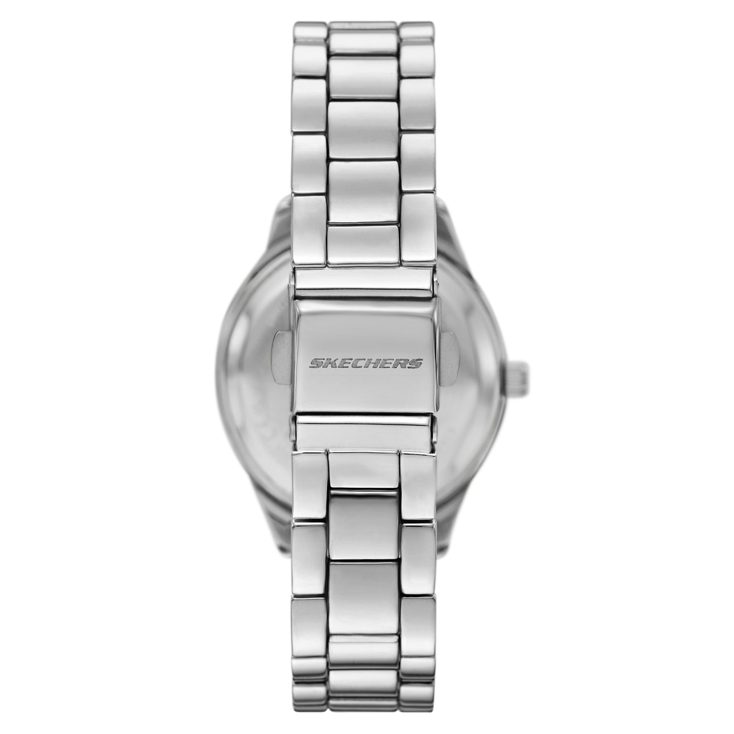 Silver Stackable Watch and Bracelet Set, SKC-SR9109