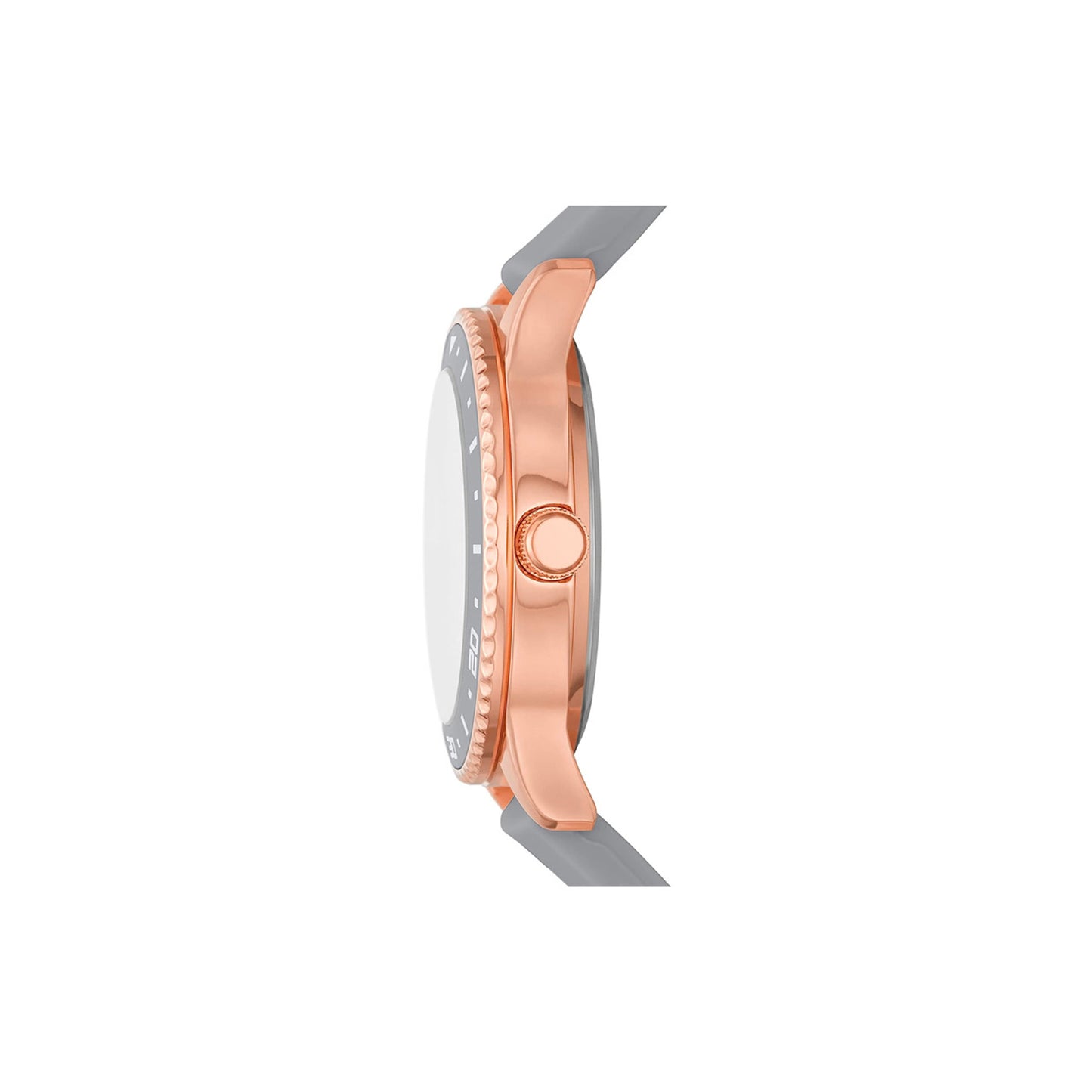 Gray and Rose Gold Pavé Quartz Stackable Watch and Bracelet Set