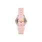Blush and Rose Gold Quartz Stackable Watch and Bracelet Set