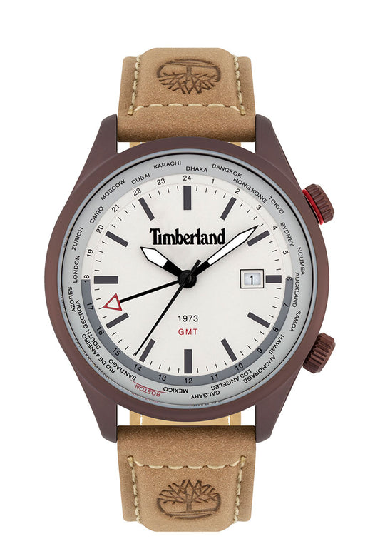 Timberland Men's Brown Malden Analog Watch TBL-15942JSBN/13