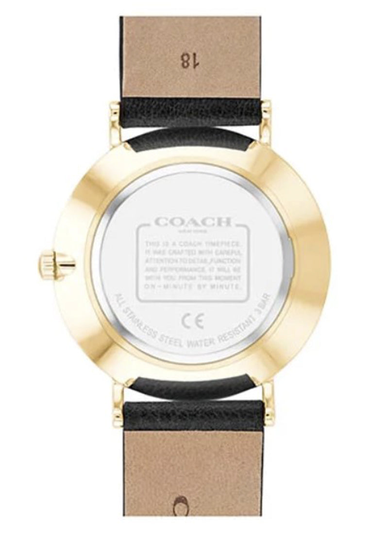 Arden Black Leather Women's Watch CO-14503801