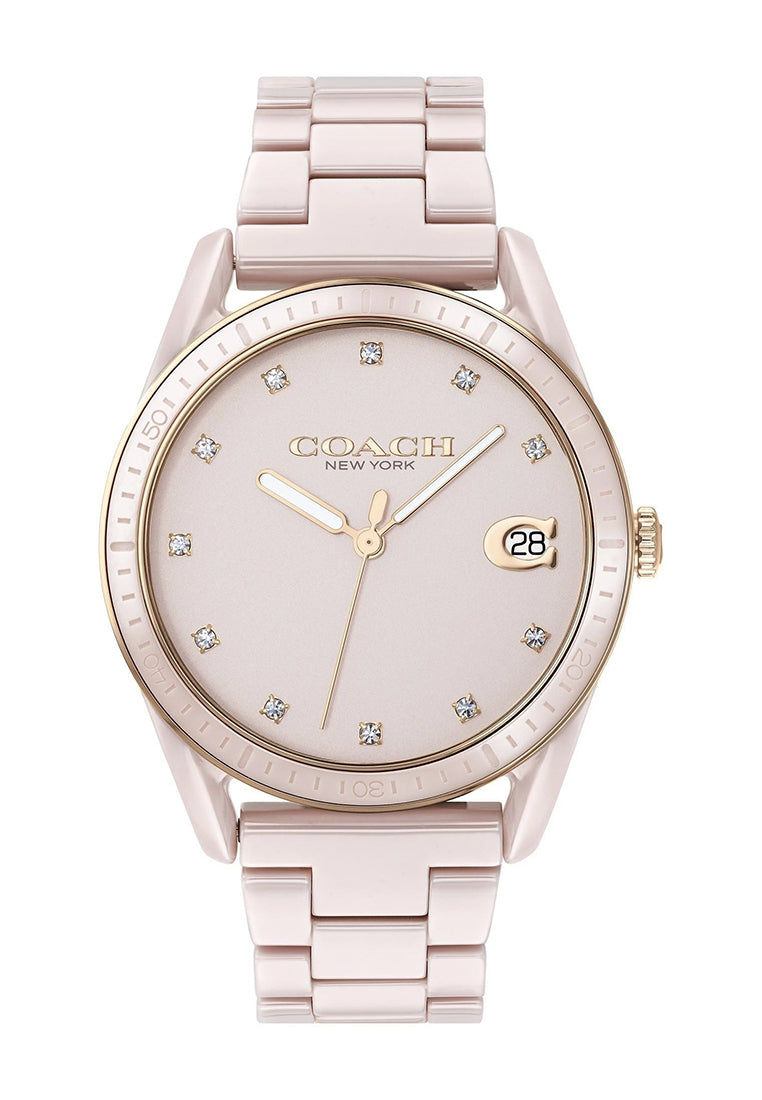 Perston Blush Ceramic Women's Watch CO-14503264