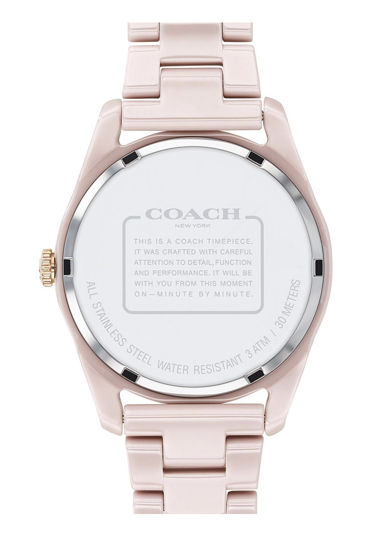Perston Blush Ceramic Women's Watch CO-14503264