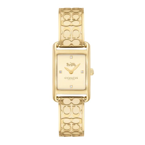 Coach Allie Gold 19mm Women's Watch
