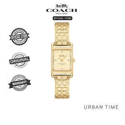 Coach Allie Gold 19mm Women's Watch