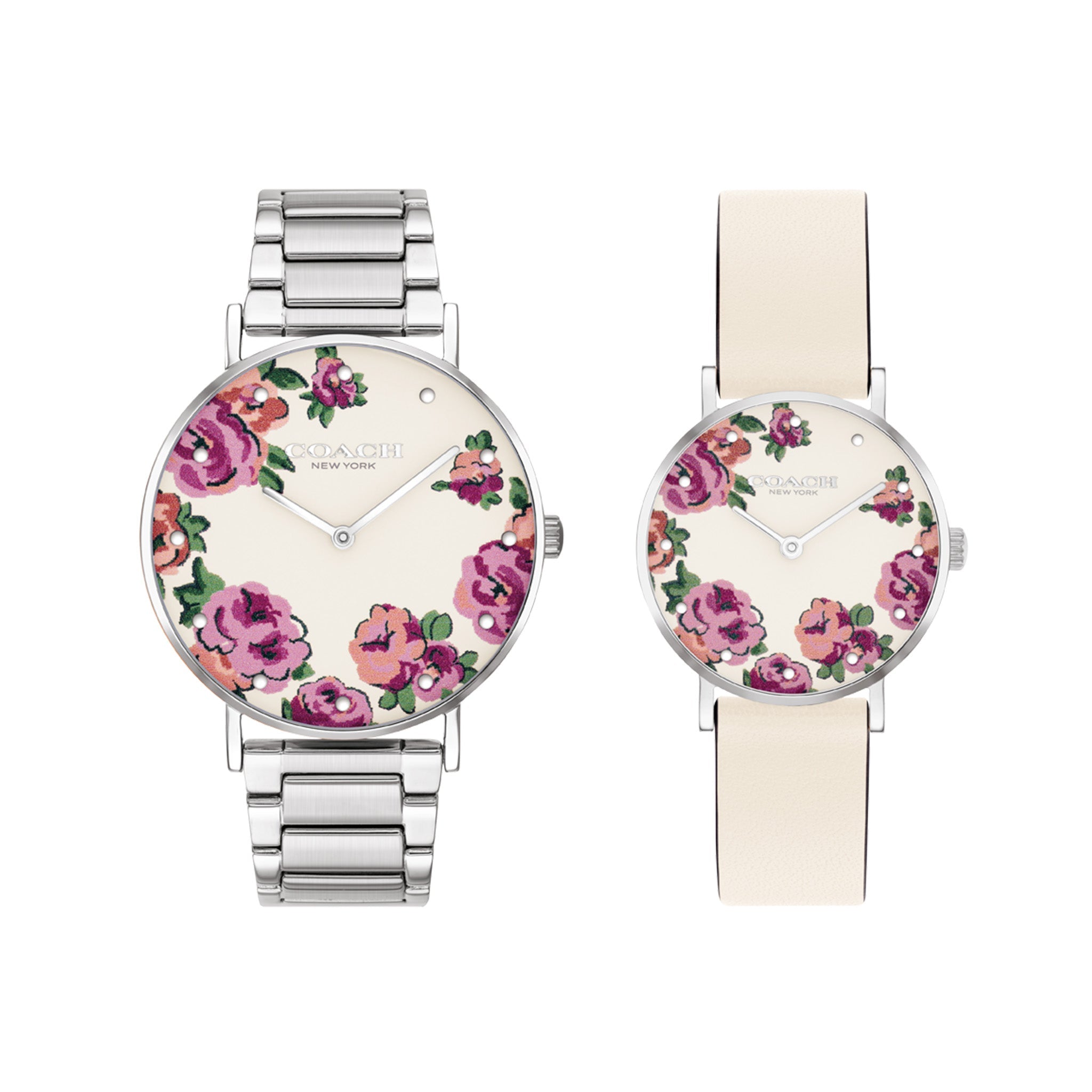 Coach sales floral watch